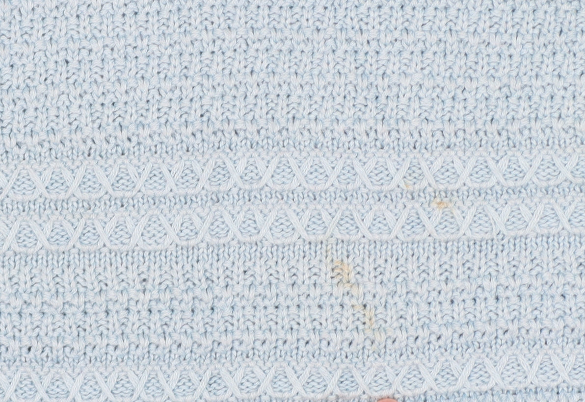 Crew Clothing Company Women Blue UK 14 Crew Neck Knit Pullover Jumper