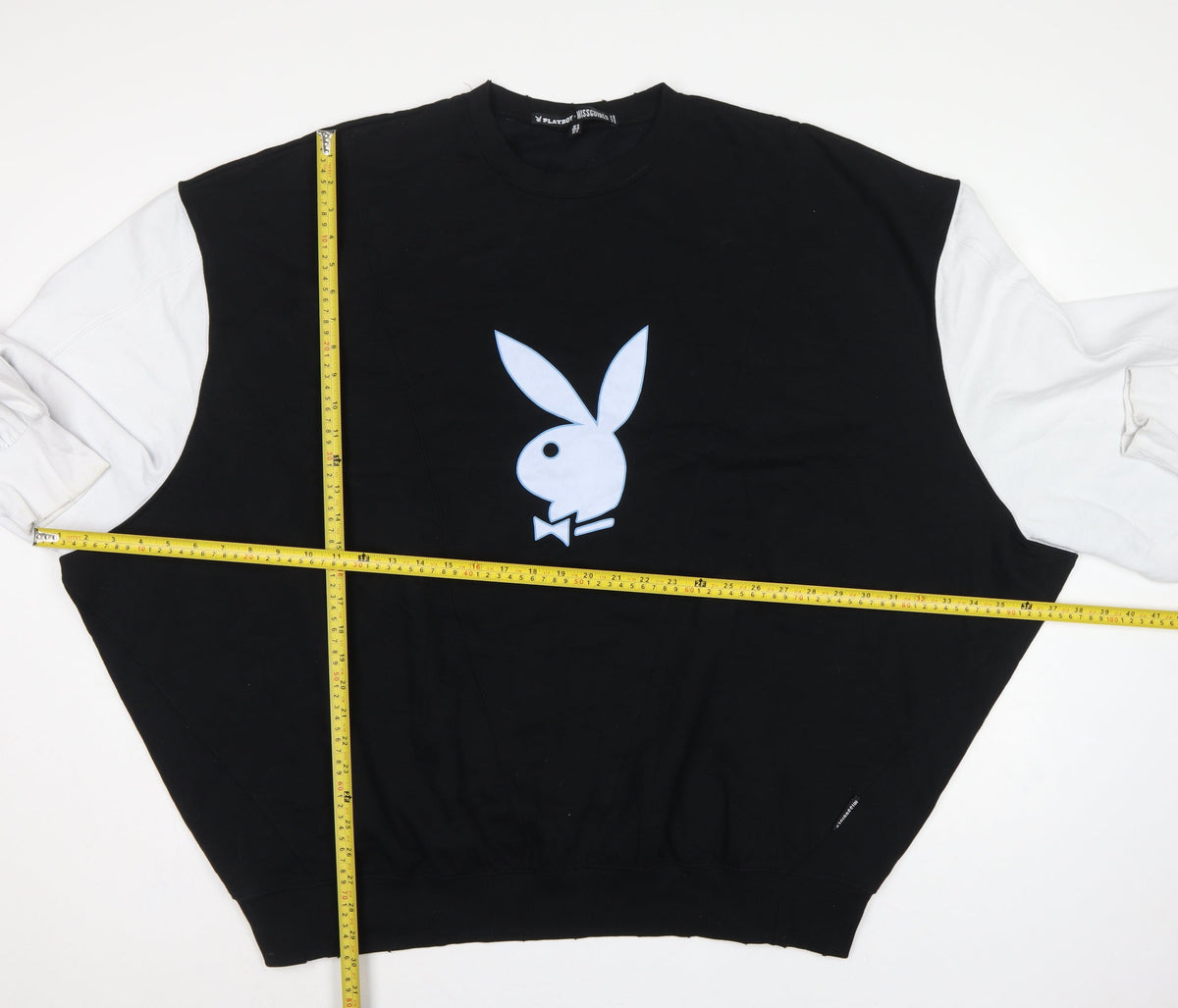 Missguided x Playboy Women’s Black UK 18 Pullover Graphic Sweatshirt