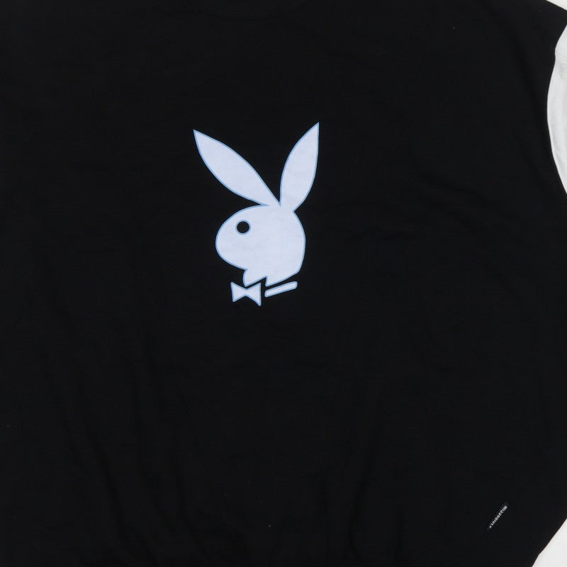 Missguided x Playboy Women’s Black UK 18 Pullover Graphic Sweatshirt