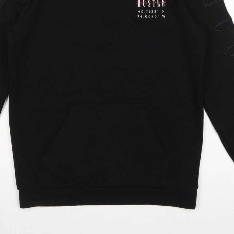 Supply & Demand Men’s Black M Pullover Crew Neck Graphic Sweatshirt
