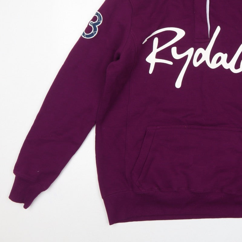 Rydale Women’s Purple Team 17 Pullover Hoodie UK 20 L