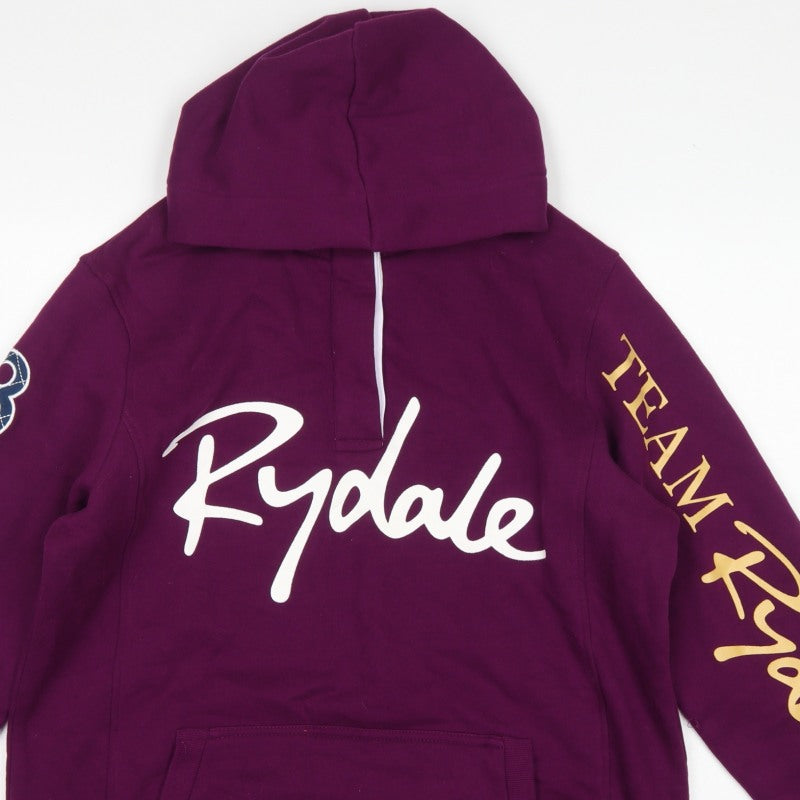 Rydale Women’s Purple Team 17 Pullover Hoodie UK 20 L