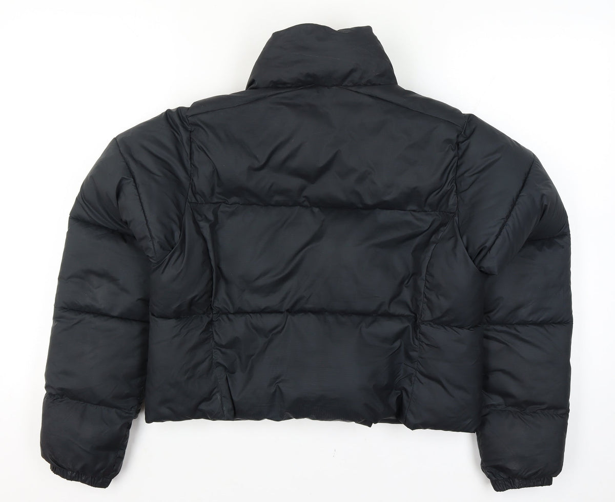 Columbia Men’s Black M Puffer Jacket Quilted Full Zip Outdoor
