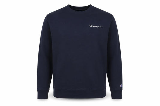 Champion Men’s Blue M Crew Neck Logo Pullover Sweatshirt