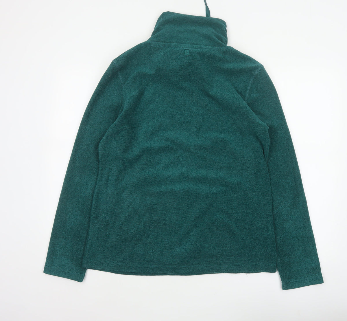 Mountain Warehouse Women Green UK 16 Fleece High Neck Pullover Sweatshirt