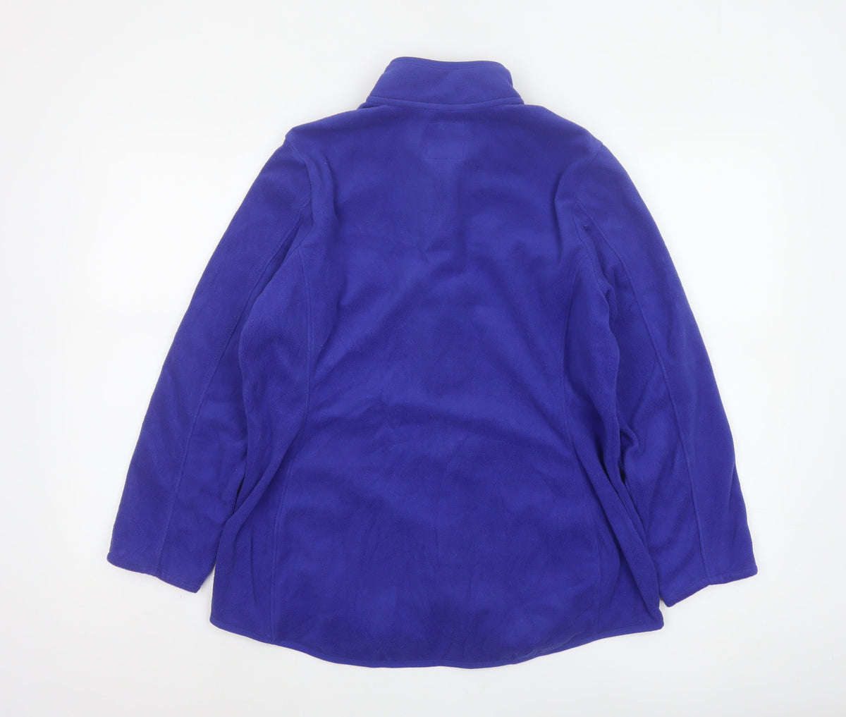 Marks and Spencer Goodmove Women’s Blue UK 14 Fleece Full Zip Jacket