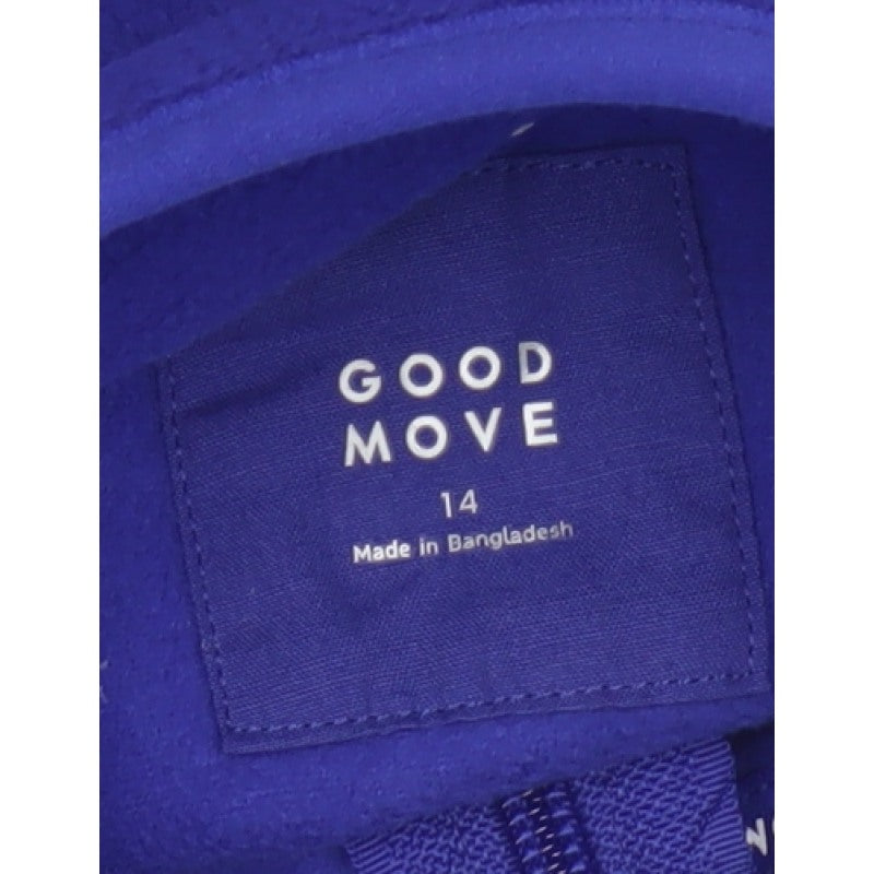 Marks and Spencer Goodmove Women’s Blue UK 14 Fleece Full Zip Jacket