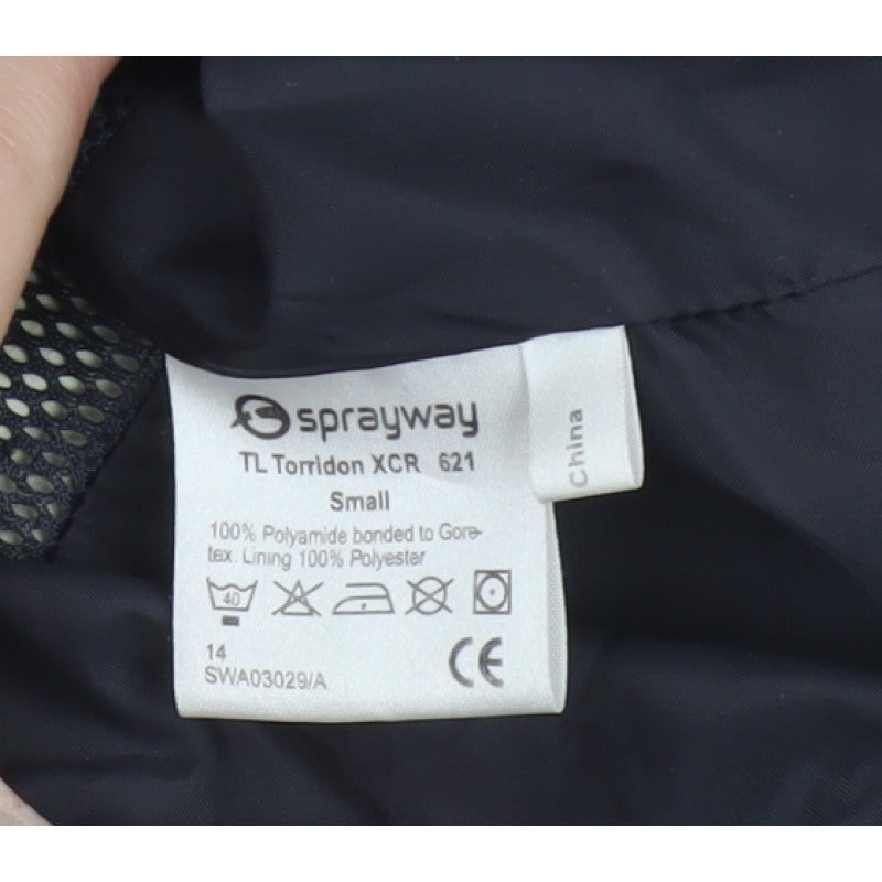 Sprayway Men’s Blue Small Gore-Tex XCR Hooded Waterproof Jacket