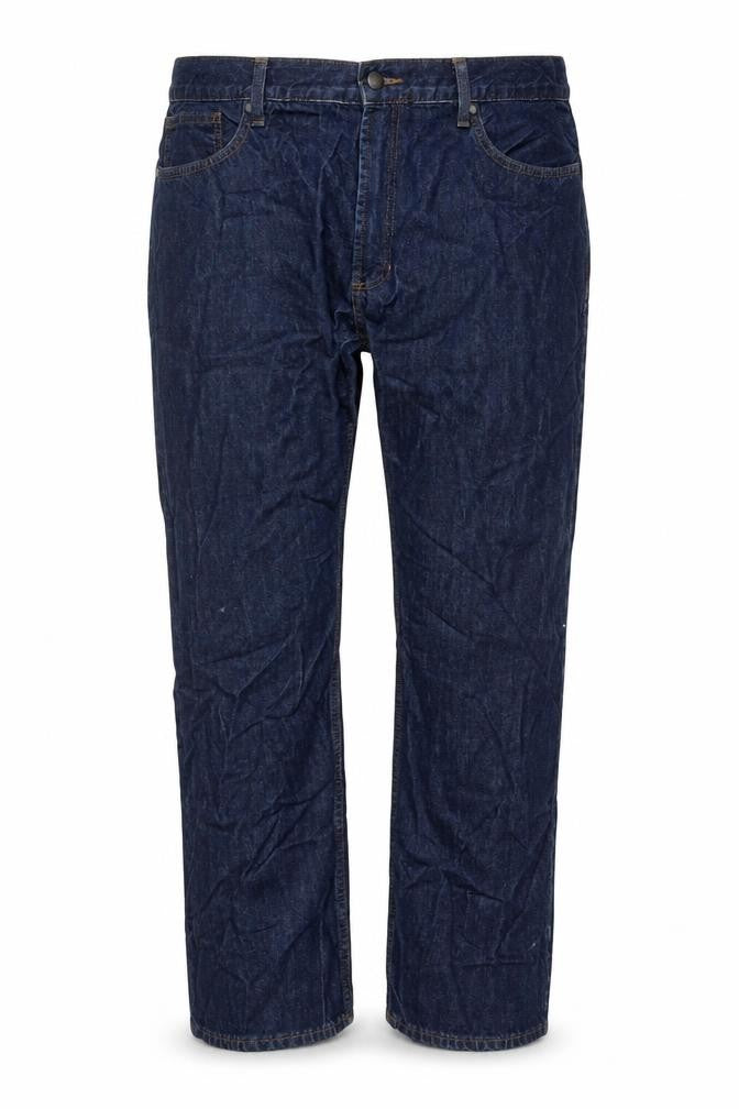 Marks and Spencer Men’s Blue 40/31 Straight Fit Cotton Jeans