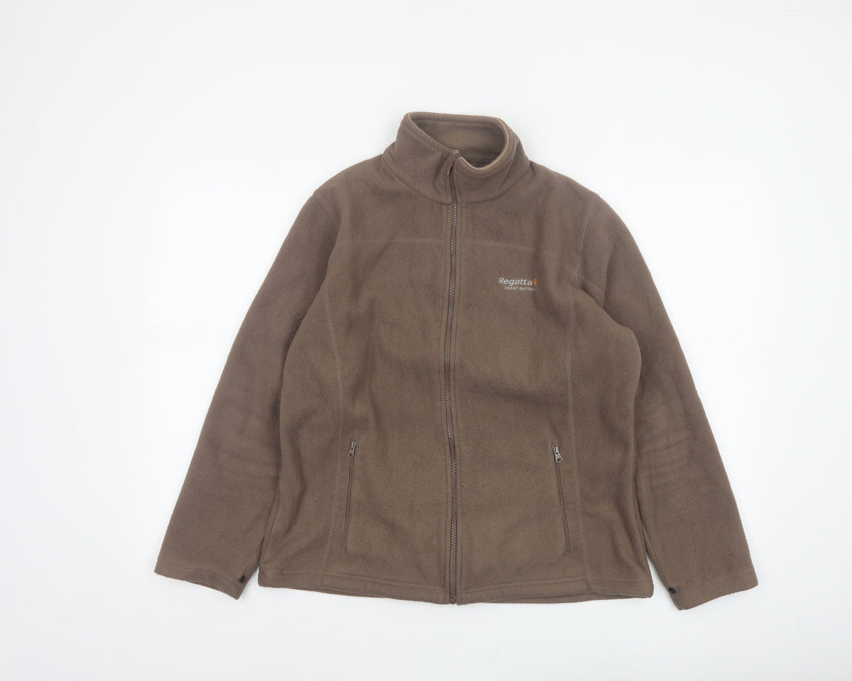Regatta Women’s Brown Size 12 Fleece Full Zip Outdoor Jacket