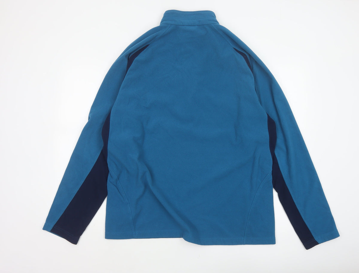 The North Face Men’s Blue XL TKA 100 1/2 Zip Fleece Sweatshirt