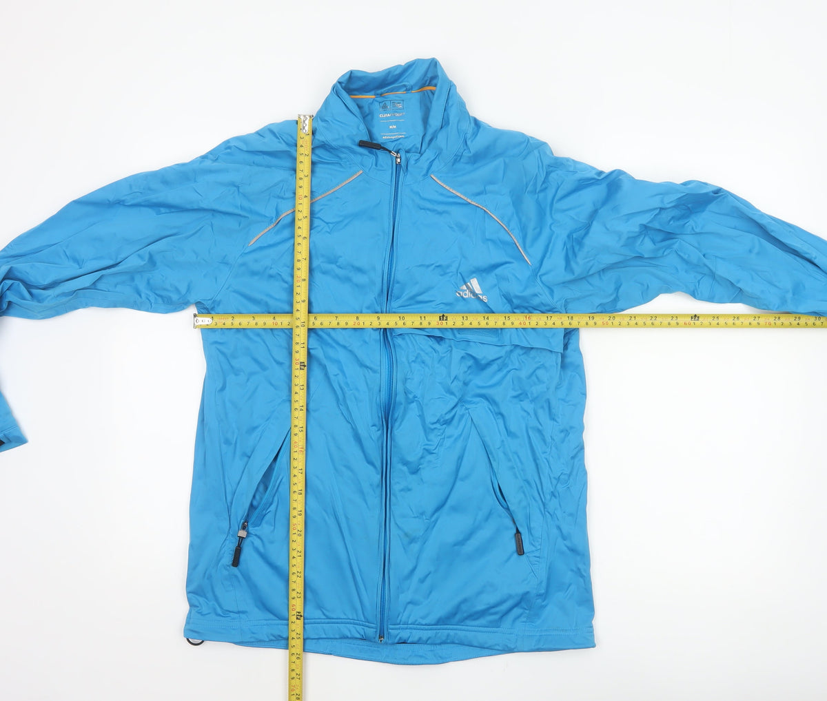 Adidas Men’s Blue M Climaproof Golf Windbreaker Waterproof Jacket