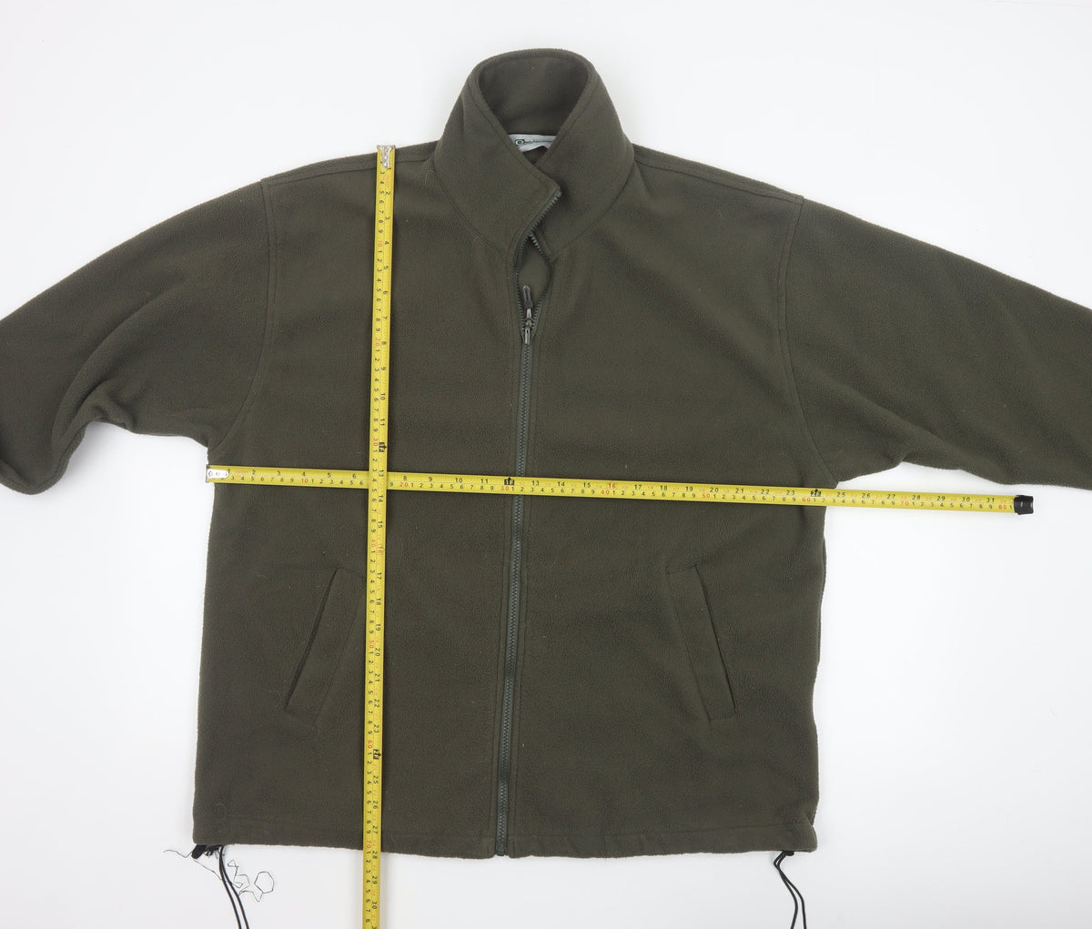 Outdoorscene Men’s Green M Fleece Full Zip Outdoor Jacket 38-40in