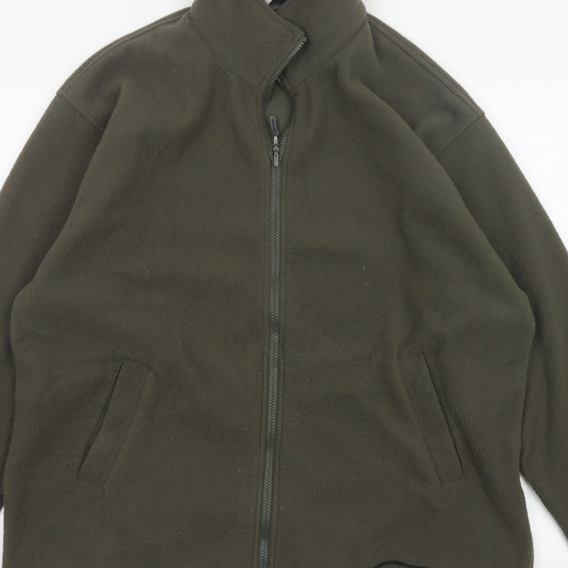 Outdoorscene Men’s Green M Fleece Full Zip Outdoor Jacket 38-40in