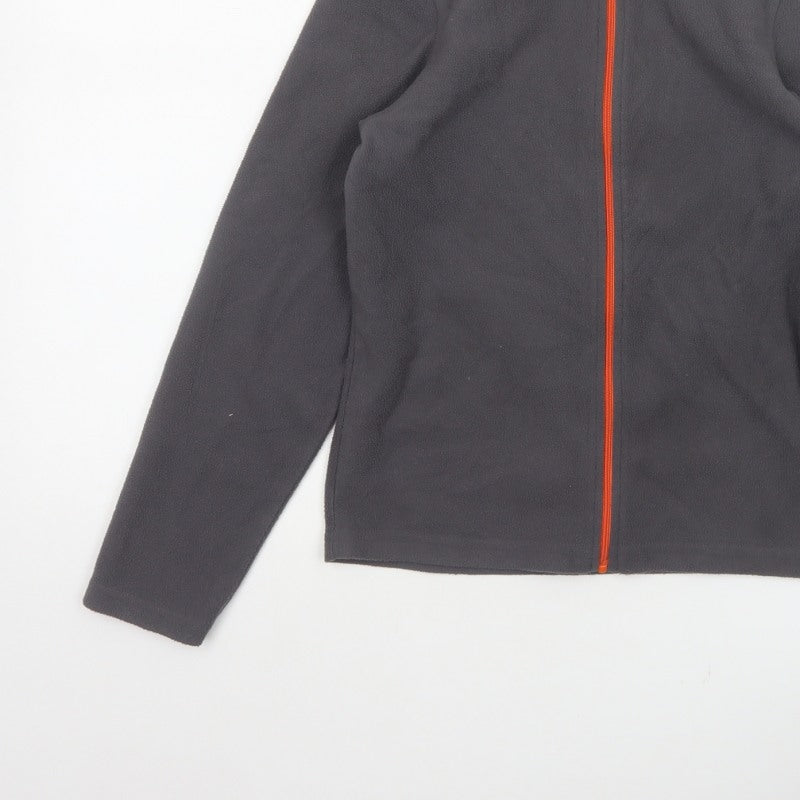 Mountain Warehouse Boys Grey Fleece Jacket 9-10 Years Full Zip