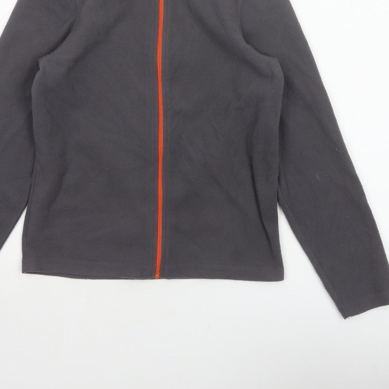 Mountain Warehouse Boys Grey Fleece Jacket 9-10 Years Full Zip