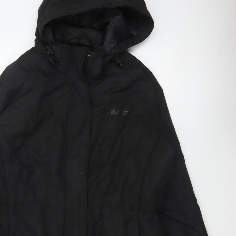 Mountain Warehouse Women’s Black UK 20 Hooded Padded Parka Jacket