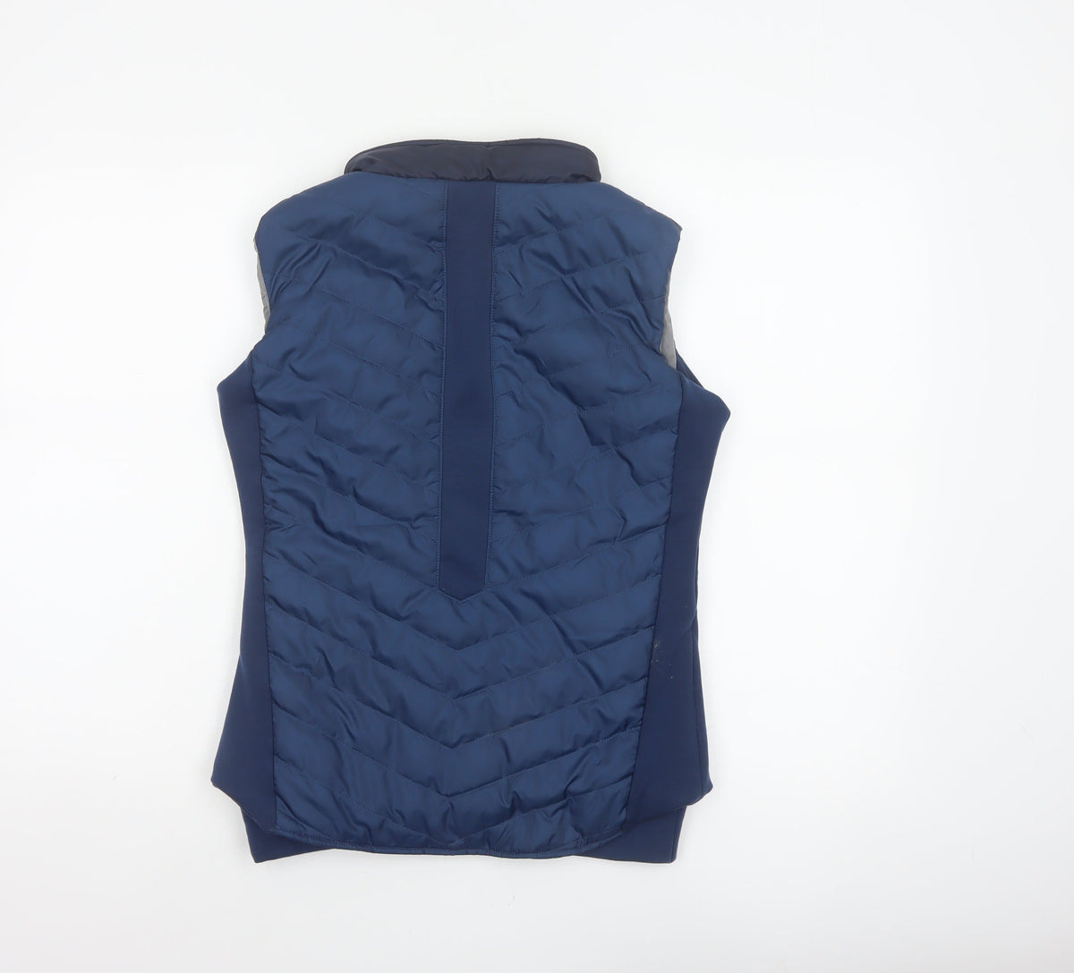 Fouganza Boys Blue 12-13 Years Quilted Padded Riding Bodywarmer Gilet