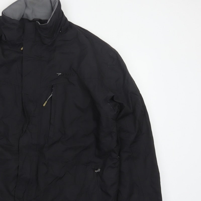 Parallel Men’s Black L Waterproof Padded Technical Ski Jacket