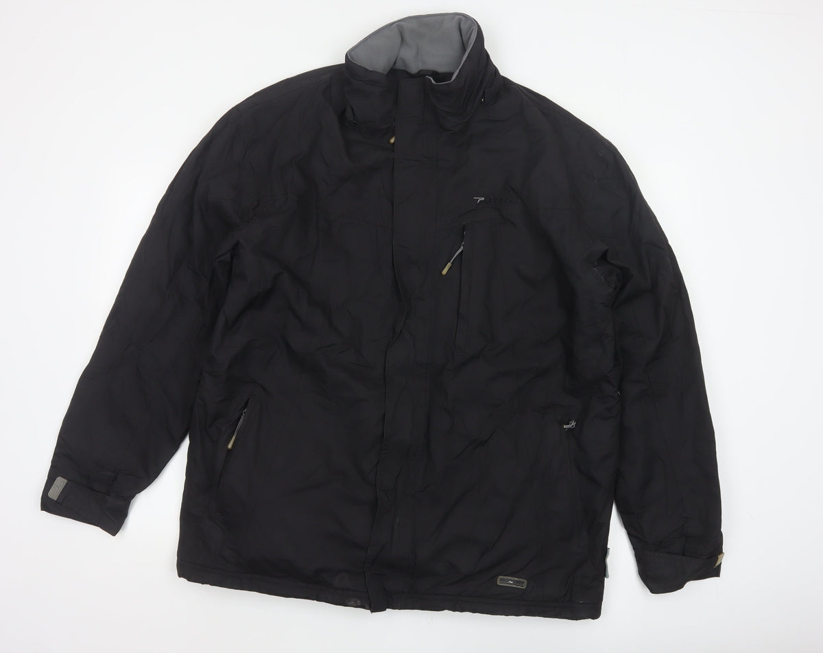 Parallel Men’s Black L Waterproof Padded Technical Ski Jacket