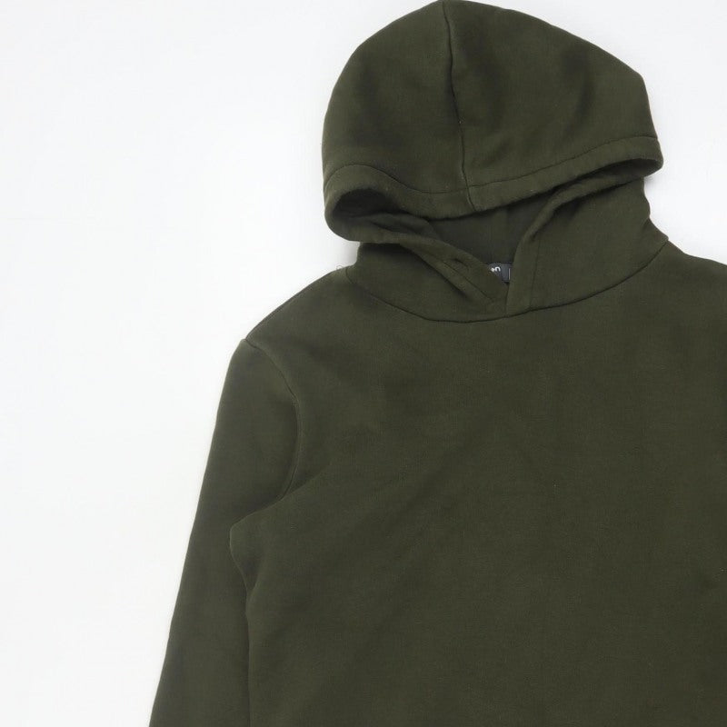 Koton Casual Men’s Green M Pullover Hooded Fleece Hoodie