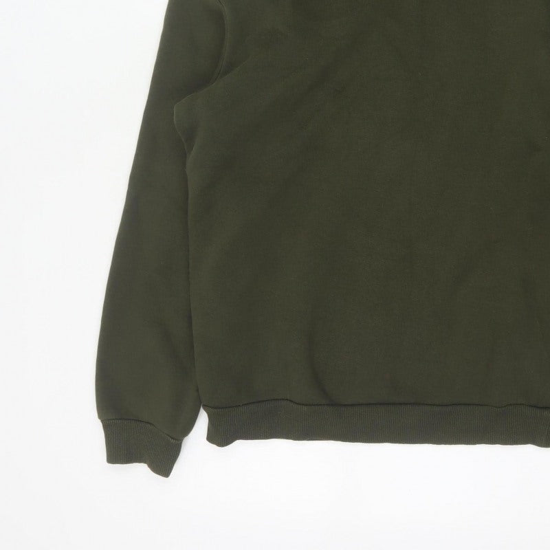 Koton Casual Men’s Green M Pullover Hooded Fleece Hoodie