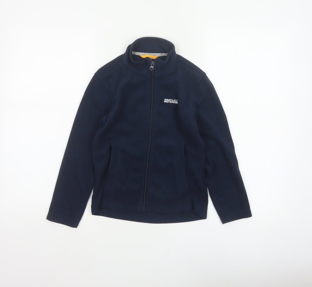 Regatta Boys Blue 7-8 Years Fleece Full Zip Jacket Outdoor