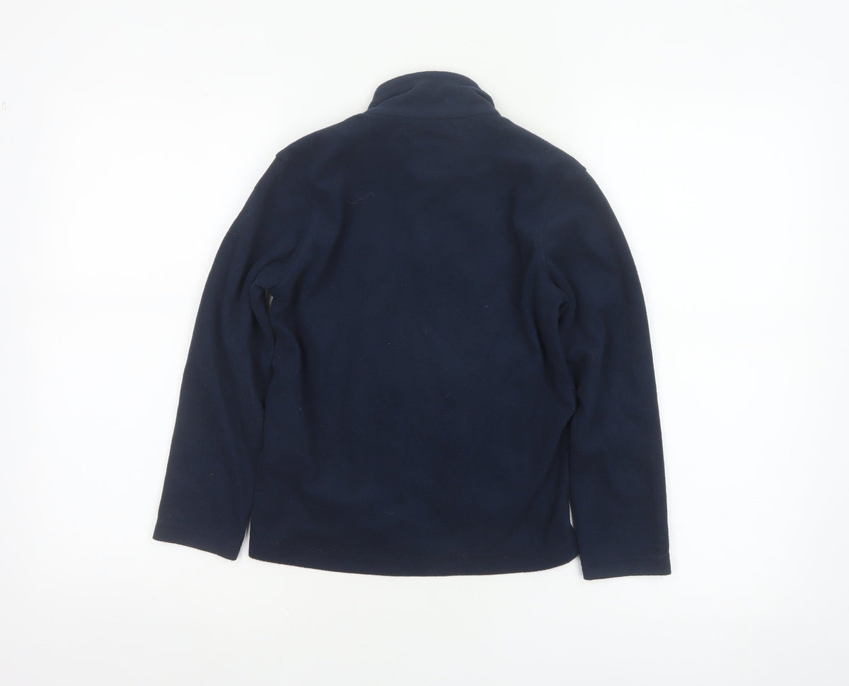 Regatta Boys Blue 7-8 Years Fleece Full Zip Jacket Outdoor