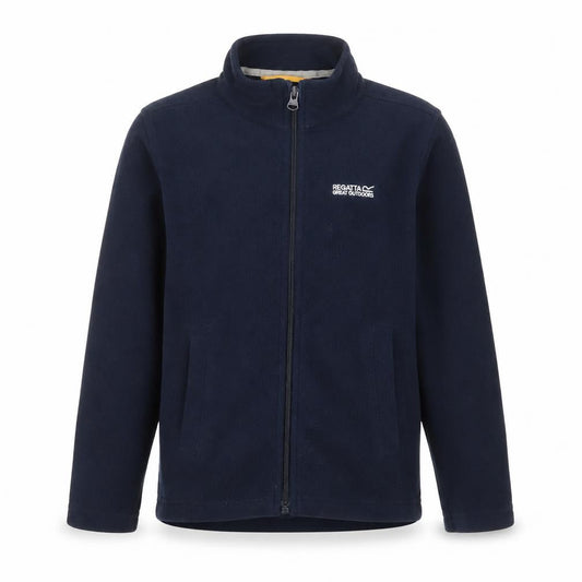 Regatta Boys Blue 7-8 Years Fleece Full Zip Jacket Outdoor