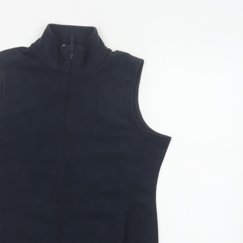 Mountain Warehouse Women Black UK 14 Softshell Zip Bodywarmer Waistcoat