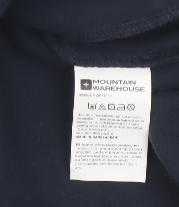 Mountain Warehouse Women Black UK 14 Softshell Zip Bodywarmer Waistcoat