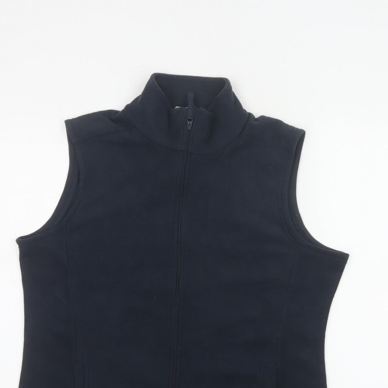 Mountain Warehouse Women Black UK 14 Softshell Zip Bodywarmer Waistcoat