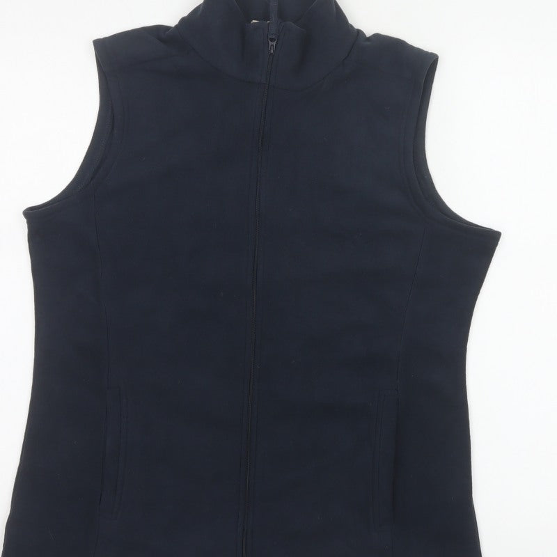 Mountain Warehouse Women Black UK 14 Softshell Zip Bodywarmer Waistcoat