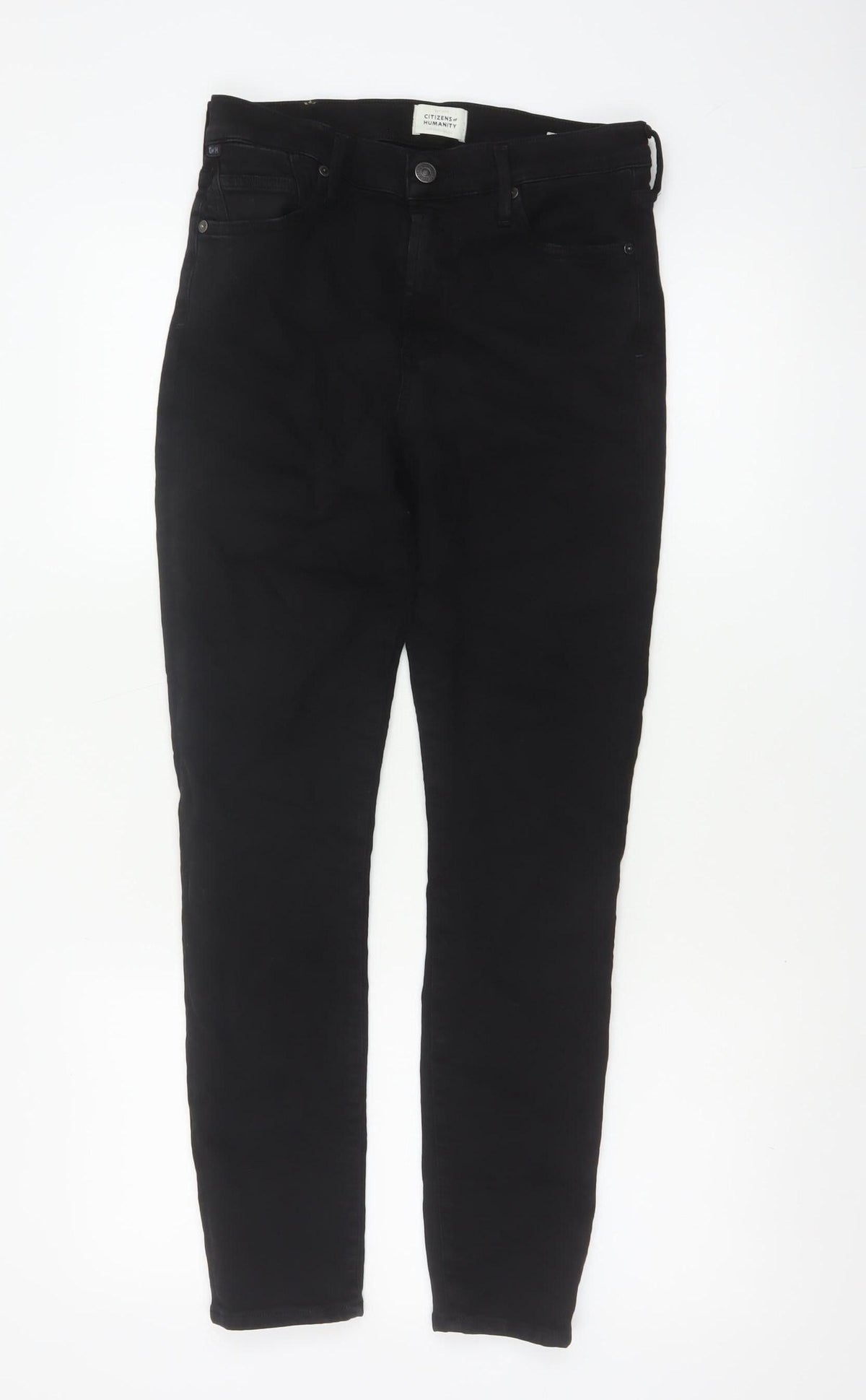 Citizens of Humanity Women’s Black Skinny Jeans Size 27 Stretch Denim