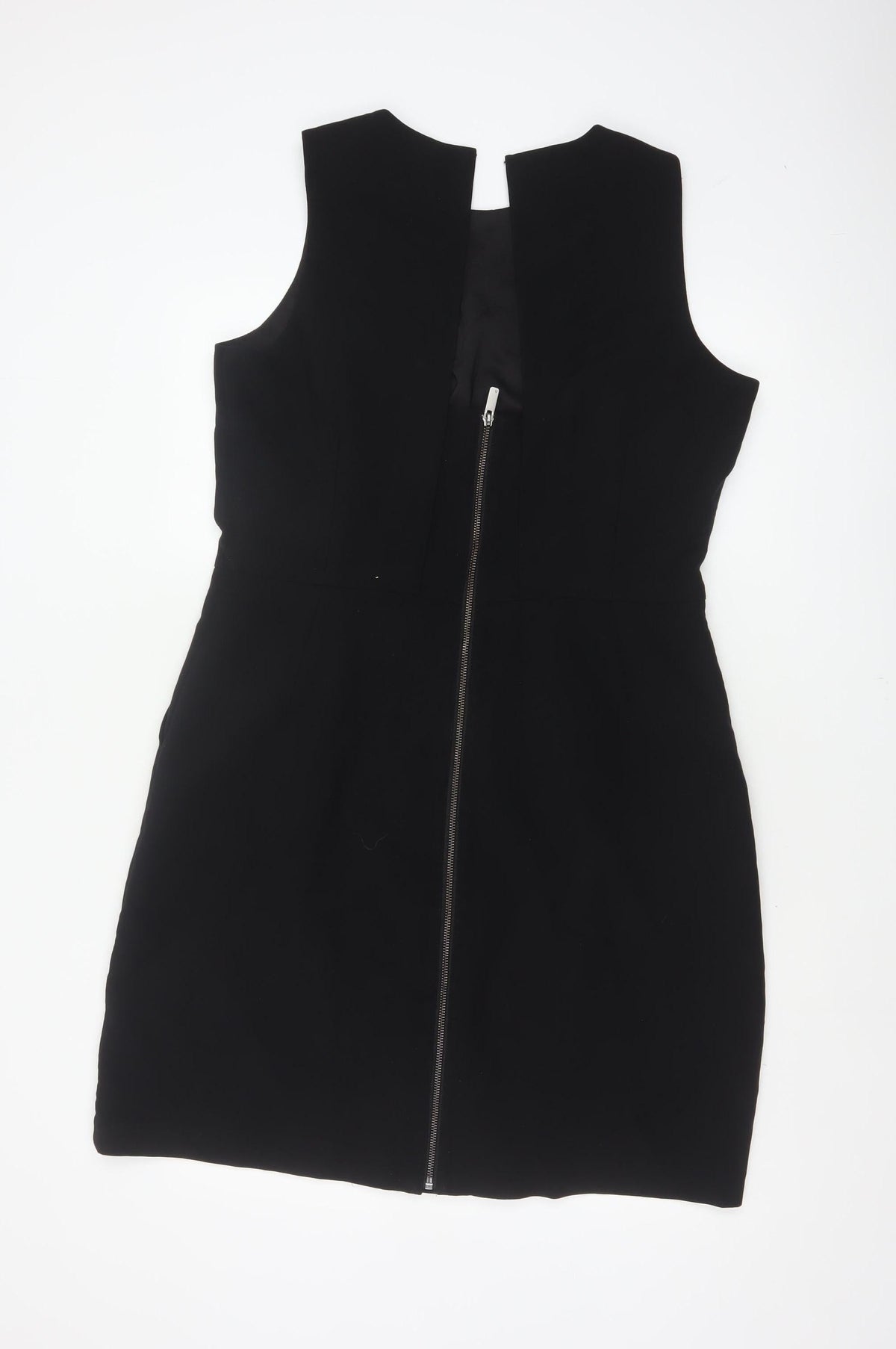 Next Women Black UK 16 Sleeveless Pencil Sheath Work Dress
