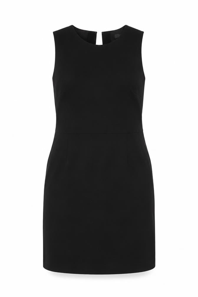 Next Women Black UK 16 Sleeveless Pencil Sheath Work Dress