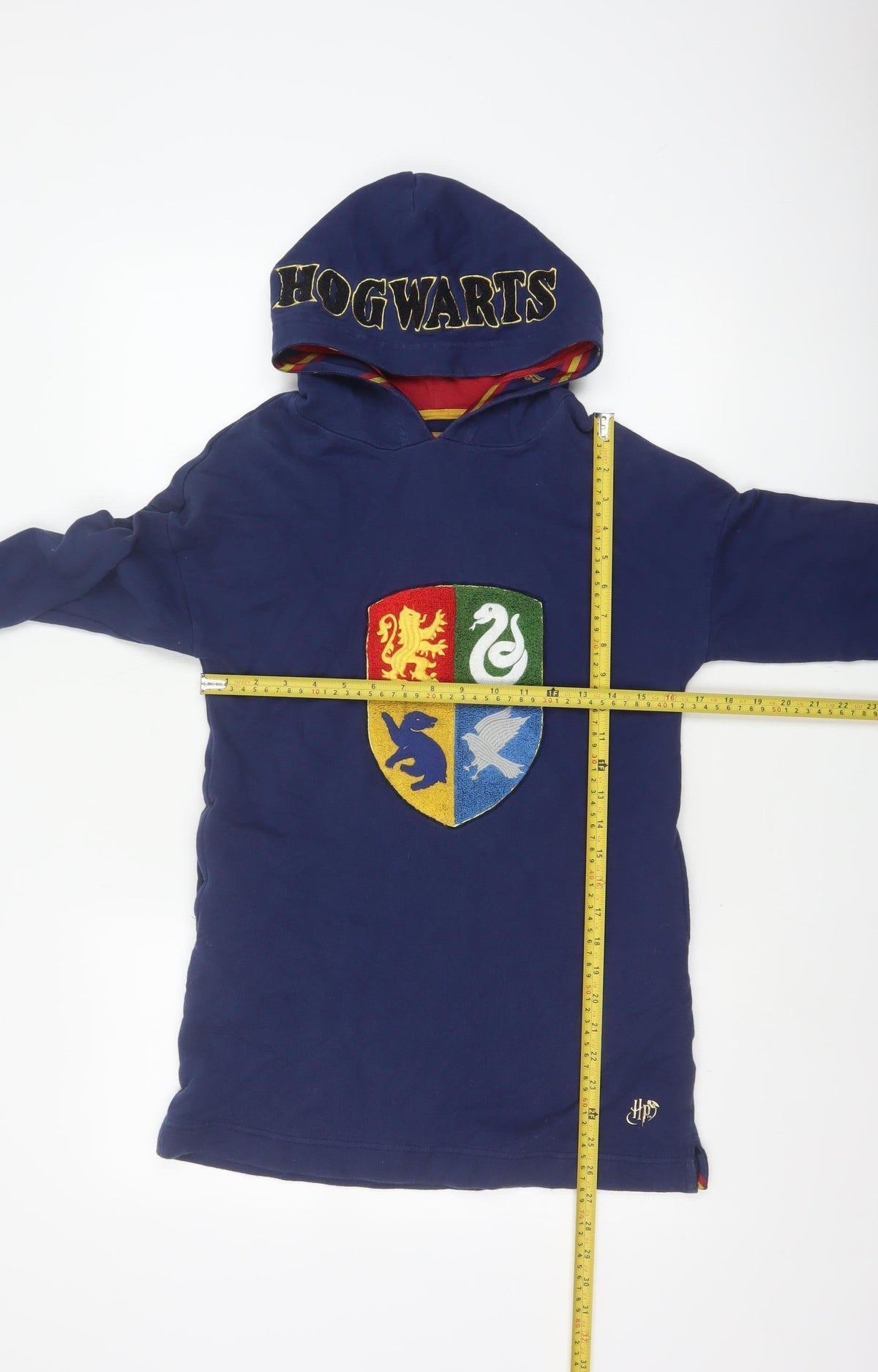 Mini Boden Girls Blue 9-10 Years Harry Potter Hogwarts Pullover Tunic Hoodie