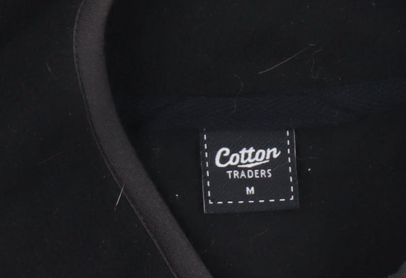 Cotton Traders Men’s Black M Basic Fleece Zip Bodywarmer Waistcoat