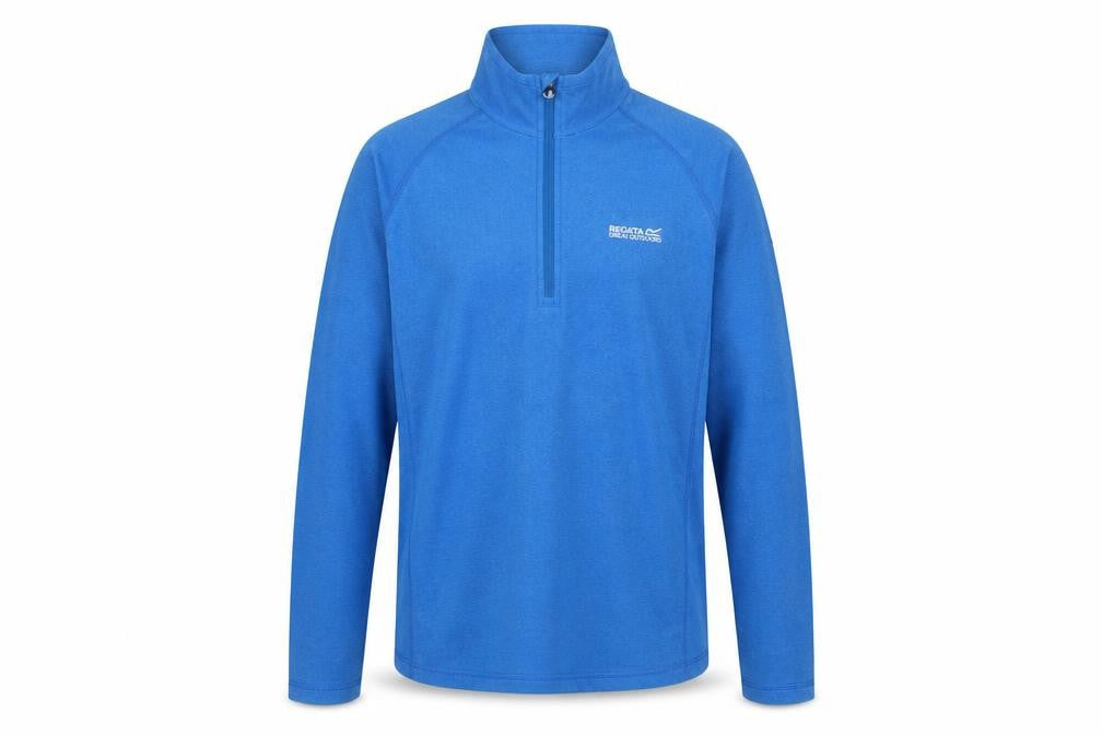 Regatta Men’s Blue L 1/4 Zip Fleece Outdoor Sweatshirt