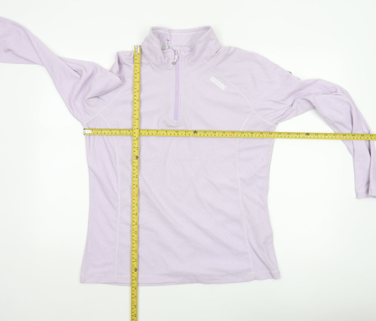 Regatta Women’s Pink UK 14 1/4 Zip High Neck Pullover Sweatshirt