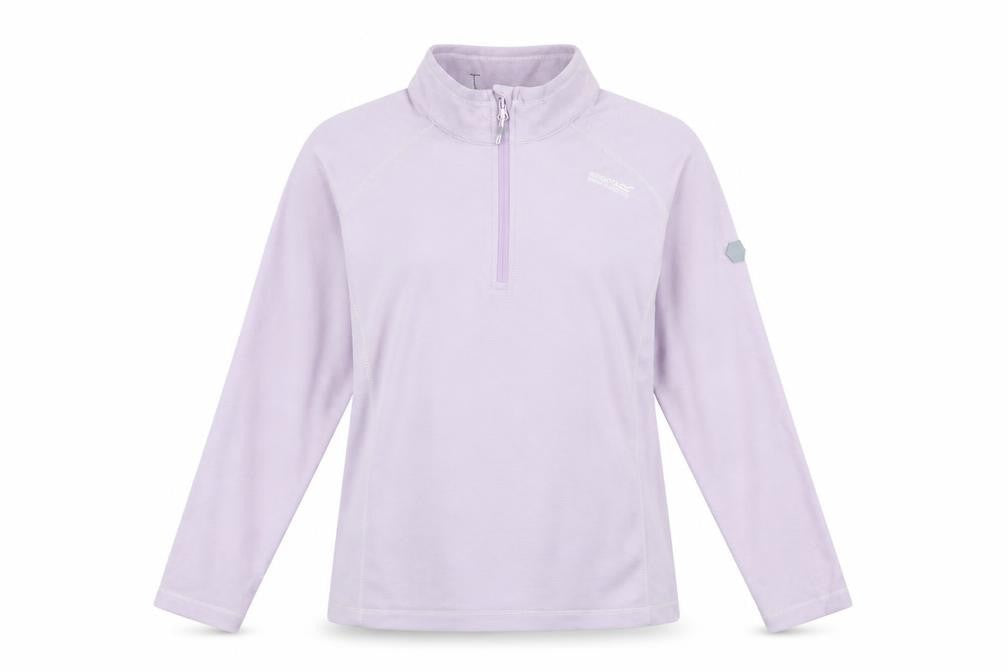 Regatta Women’s Pink UK 14 1/4 Zip High Neck Pullover Sweatshirt