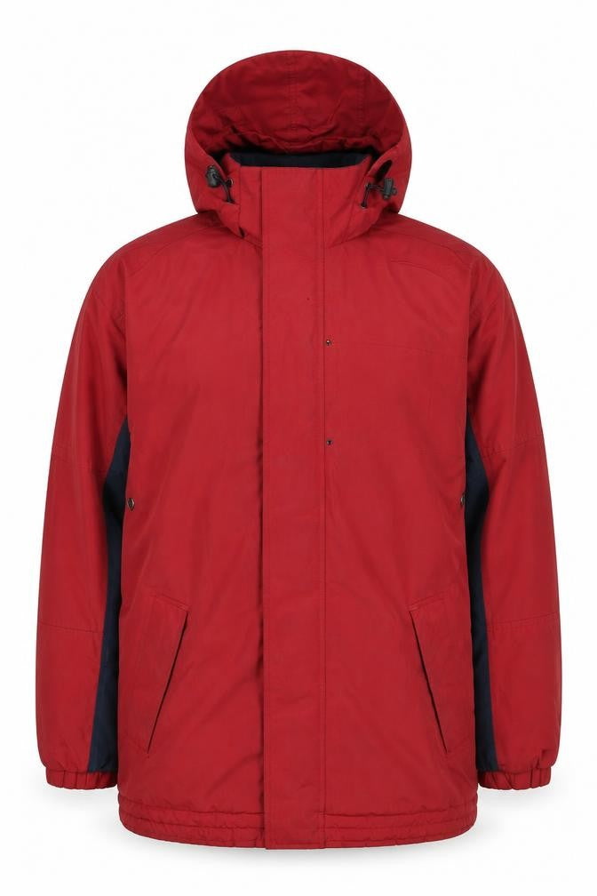 Hawkshead Men’s Red Navy L Hooded Anorak Outdoor Jacket