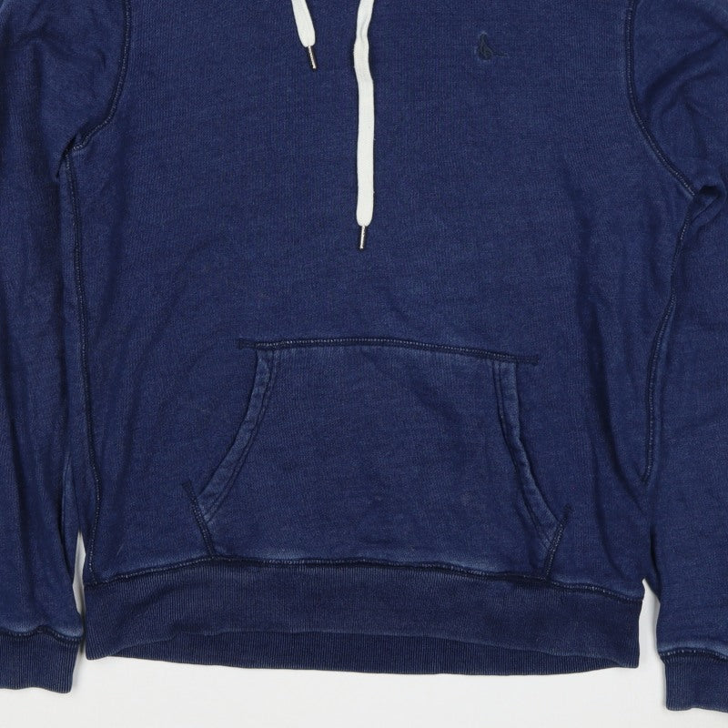 Jack Wills Men's Blue Small Classic Fit Pullover Hoodie Logo