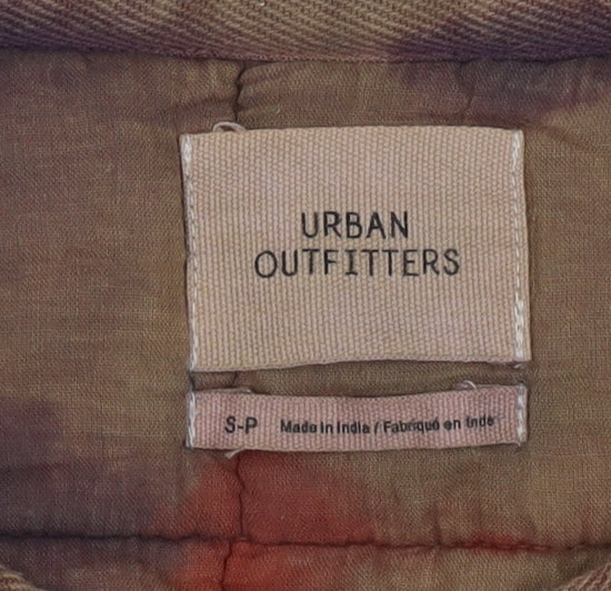 Urban Outfitters Women Multicoloured S Quilted Silk Puffer Jacket