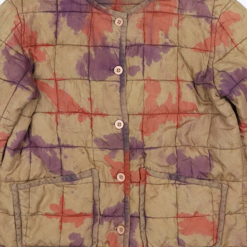 Urban Outfitters Women Multicoloured S Quilted Silk Puffer Jacket
