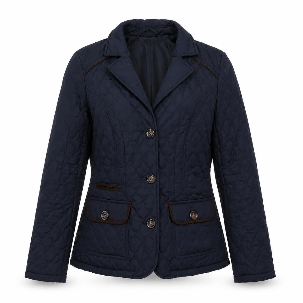 Rocha John Rocha Women’s Blue Size 10 Quilted Padded Jacket