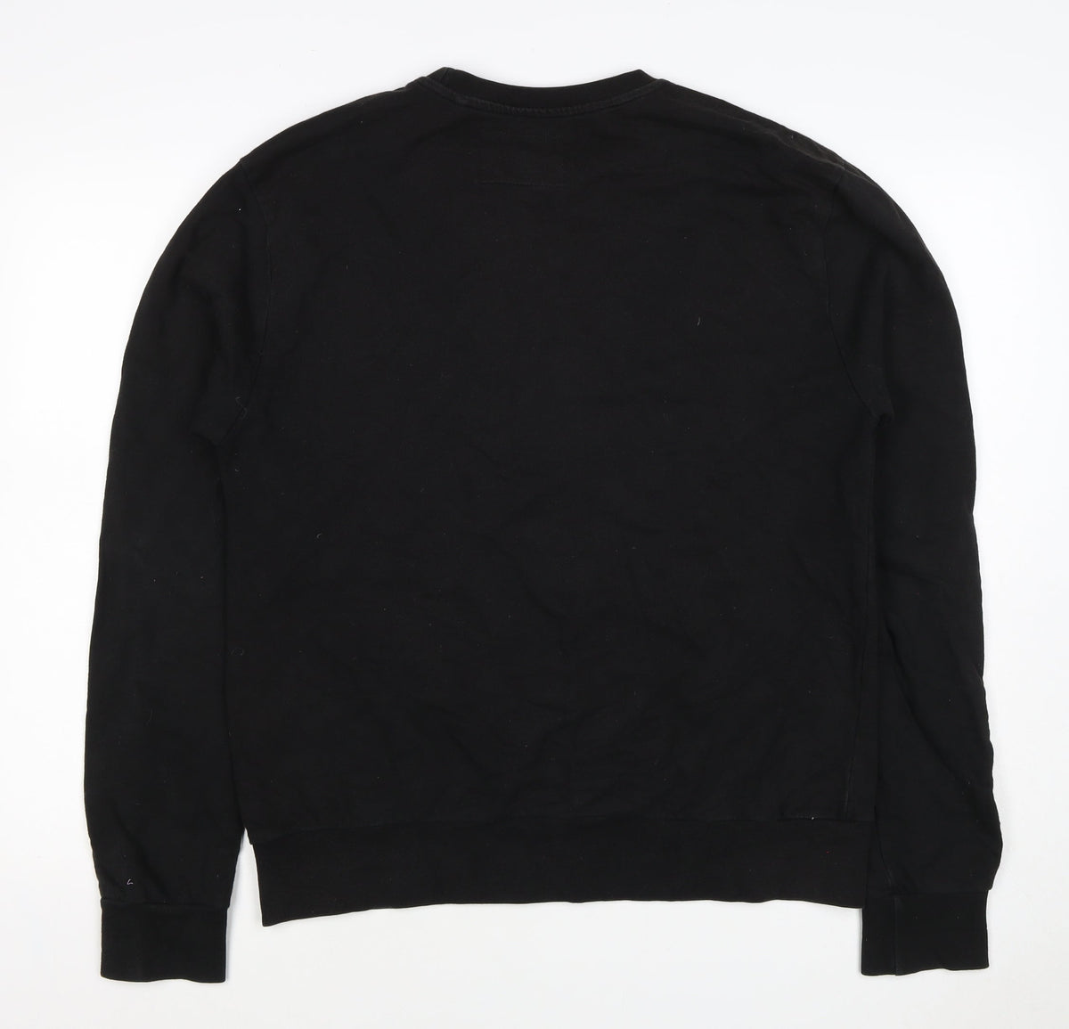 The Beatles Men’s Black L Abbey Road Graphic Print Crew Neck Sweatshirt
