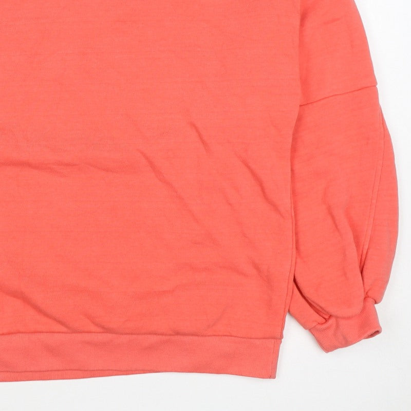 b.young Women’s Pink S Pullover Sweatshirt Balloon Sleeve