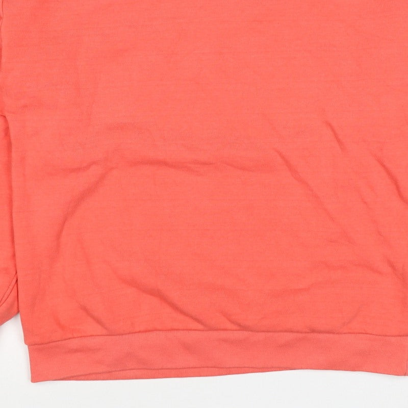 b.young Women’s Pink S Pullover Sweatshirt Balloon Sleeve