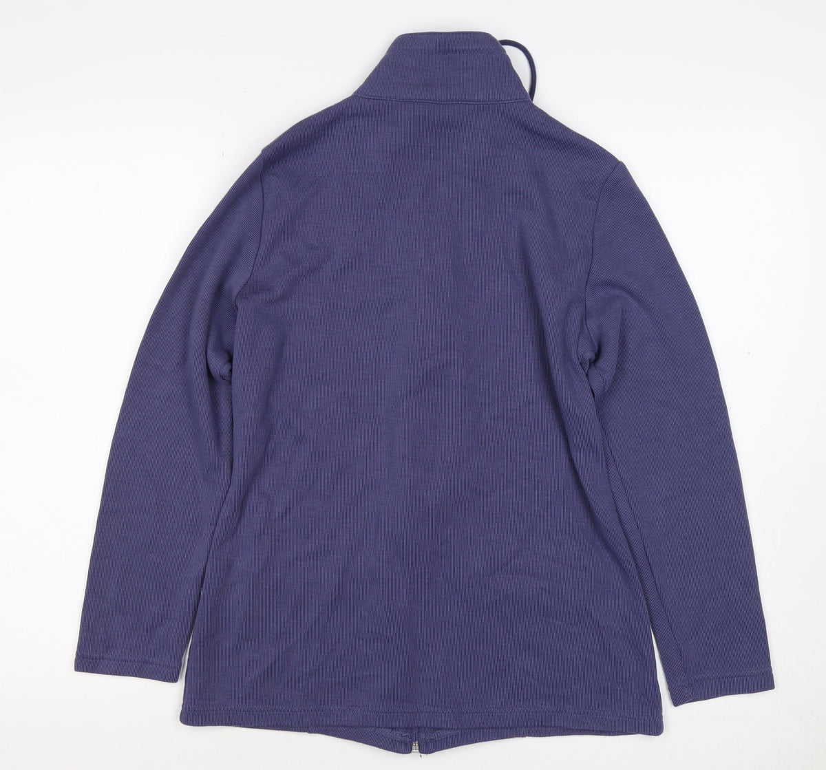 Damart Women’s Purple S Full Zip High Neck Sweatshirt Jacket